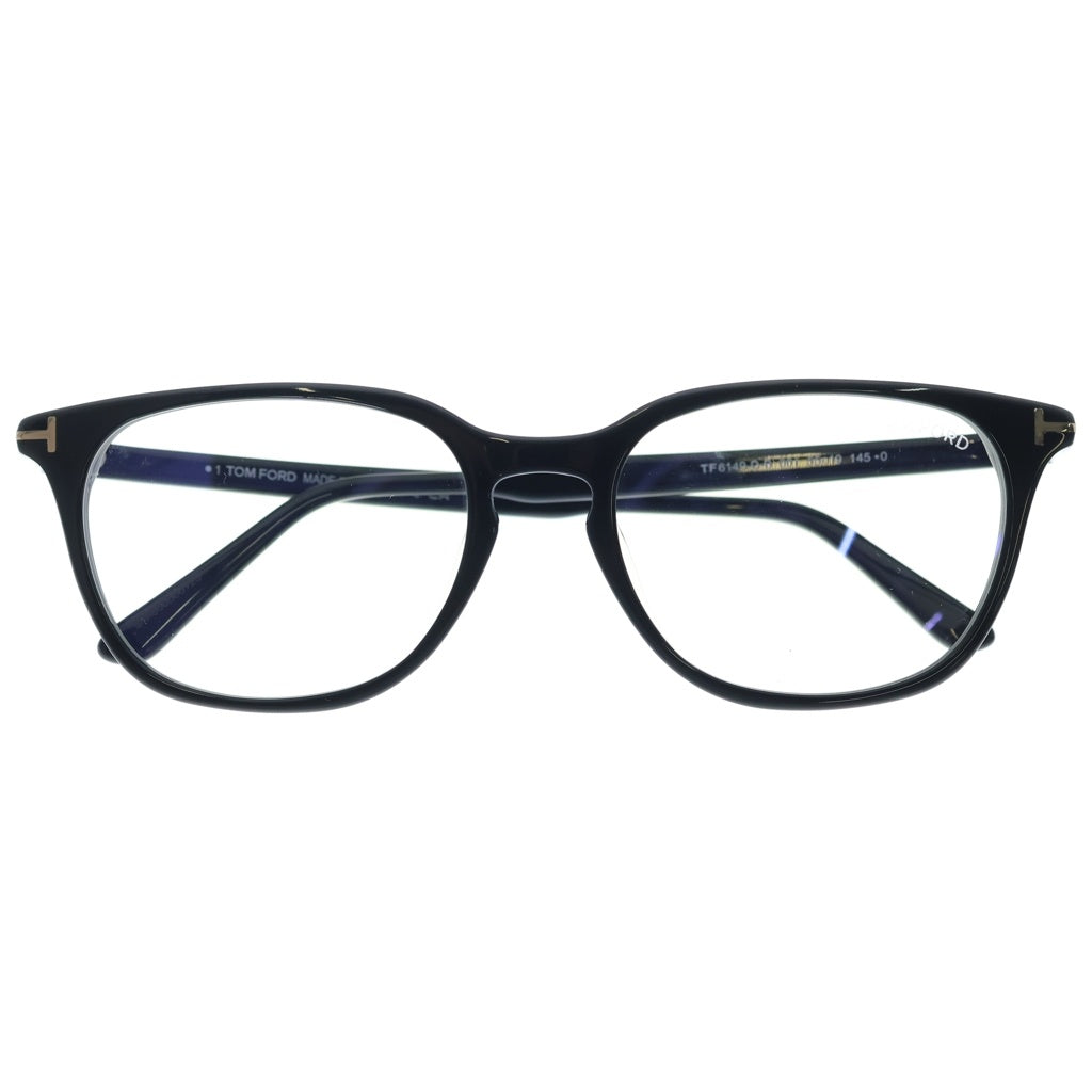 TOM FORD(トムフォード) アジアンフィット ウェリントンフレーム クリアレンズ サングラス メガネ ブラック TF6149-D-B