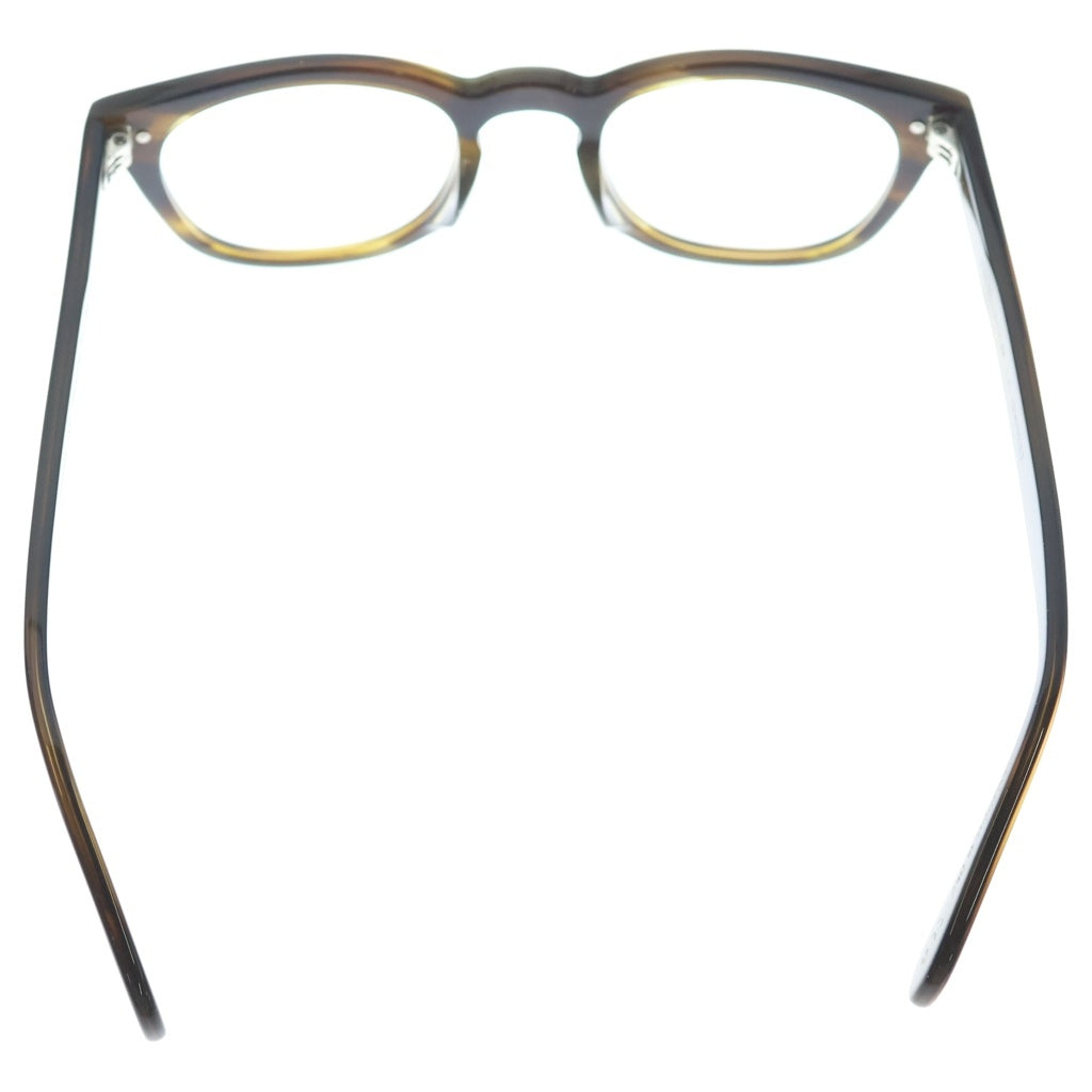 OLIVER PEOPLES(オリバーピープルズ) SHELDRAKE シェルドレイク アジアンフィット ウェリントンフレーム クリアレンズ サングラス メガネ ブラウン OV5036A