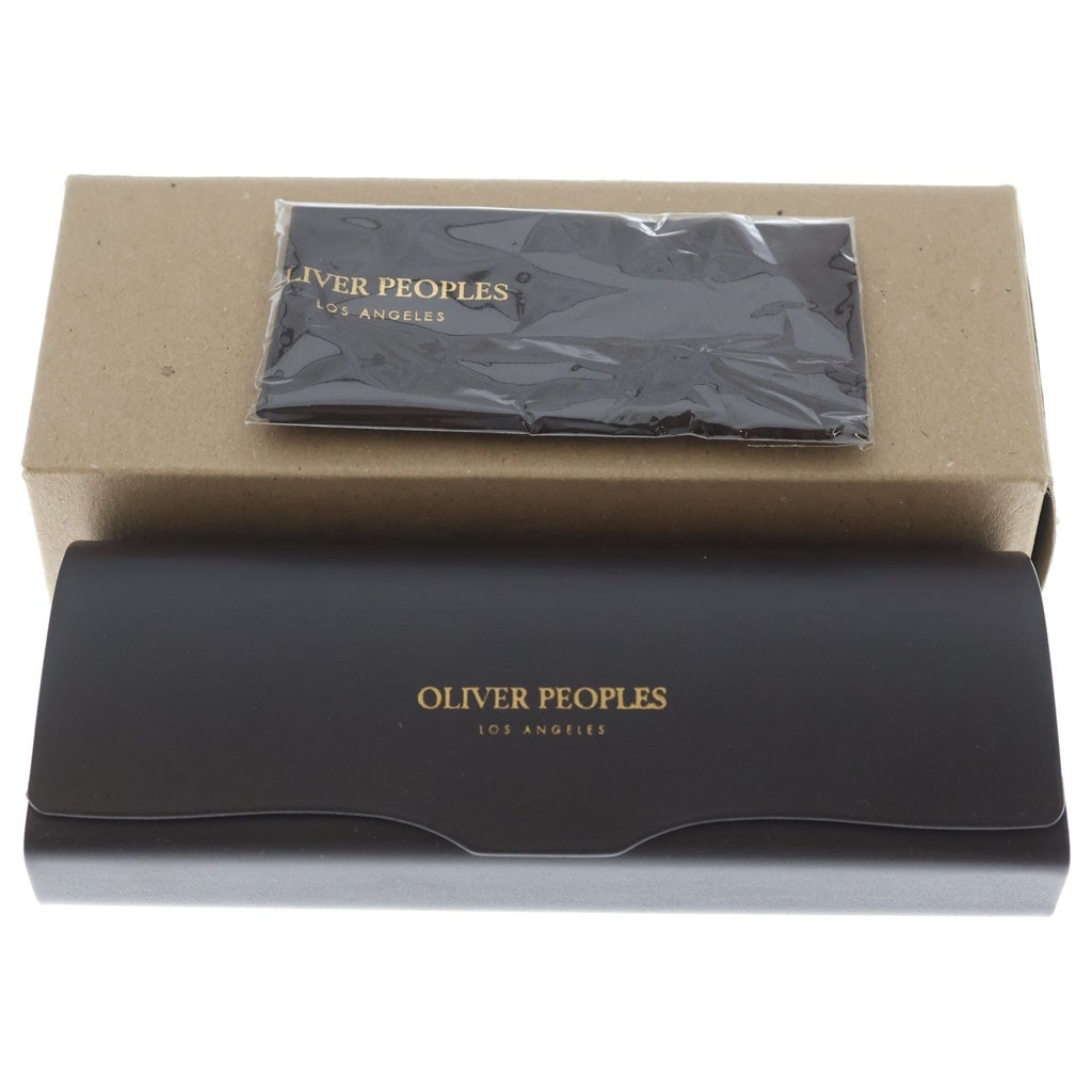 OLIVER PEOPLES(オリバーピープルズ) SHELDRAKE シェルドレイク アジアンフィット ウェリントンフレーム クリアレンズ サングラス メガネ ブラウン OV5036A