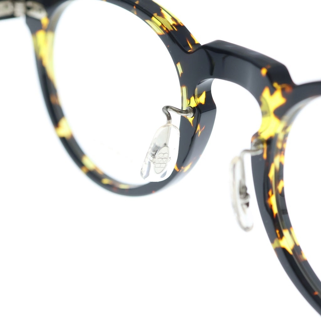 OLIVER PEOPLES(オリバーピープルズ) GREGORY PECK-F グレゴリーペック ボストンフレーム クリアレンズ サングラス メガネ イエロー/ブラック OV5186F
