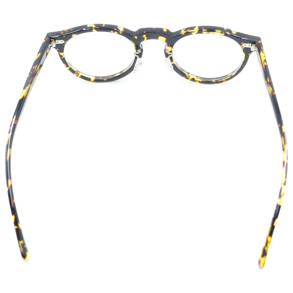 OLIVER PEOPLES(オリバーピープルズ) GREGORY PECK-F グレゴリーペック ボストンフレーム クリアレンズ サングラス メガネ イエロー/ブラック OV5186F レディース