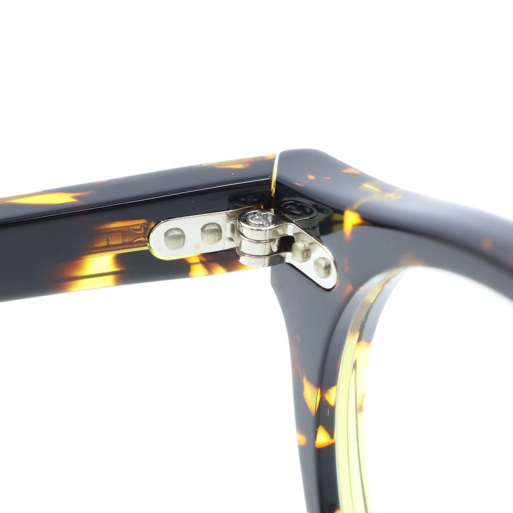 OLIVER PEOPLES(オリバーピープルズ) GREGORY PECK-F グレゴリーペック ボストンフレーム クリアレンズ サングラス メガネ イエロー/ブラック OV5186F レディース