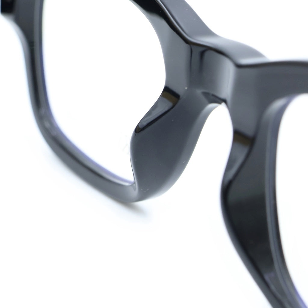 CUTLER AND GROSS(カトラーアンドグロス) ×KINGSMAN キングスマン スクエアフレーム クリアレンズ サングラス メガネ ブラック MPOP 0868 01