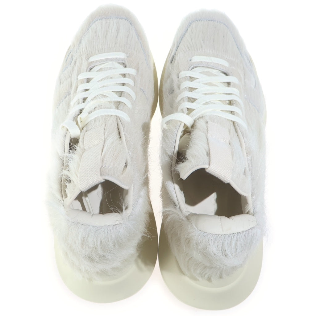 Rick Owens(リックオウエンス) GETH RUNNER ゲスランナー ハラコ ローカットスニーカー 02E1814
