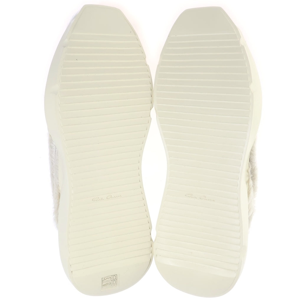 Rick Owens(リックオウエンス) GETH RUNNER ゲスランナー ハラコ ローカットスニーカー 02E1814