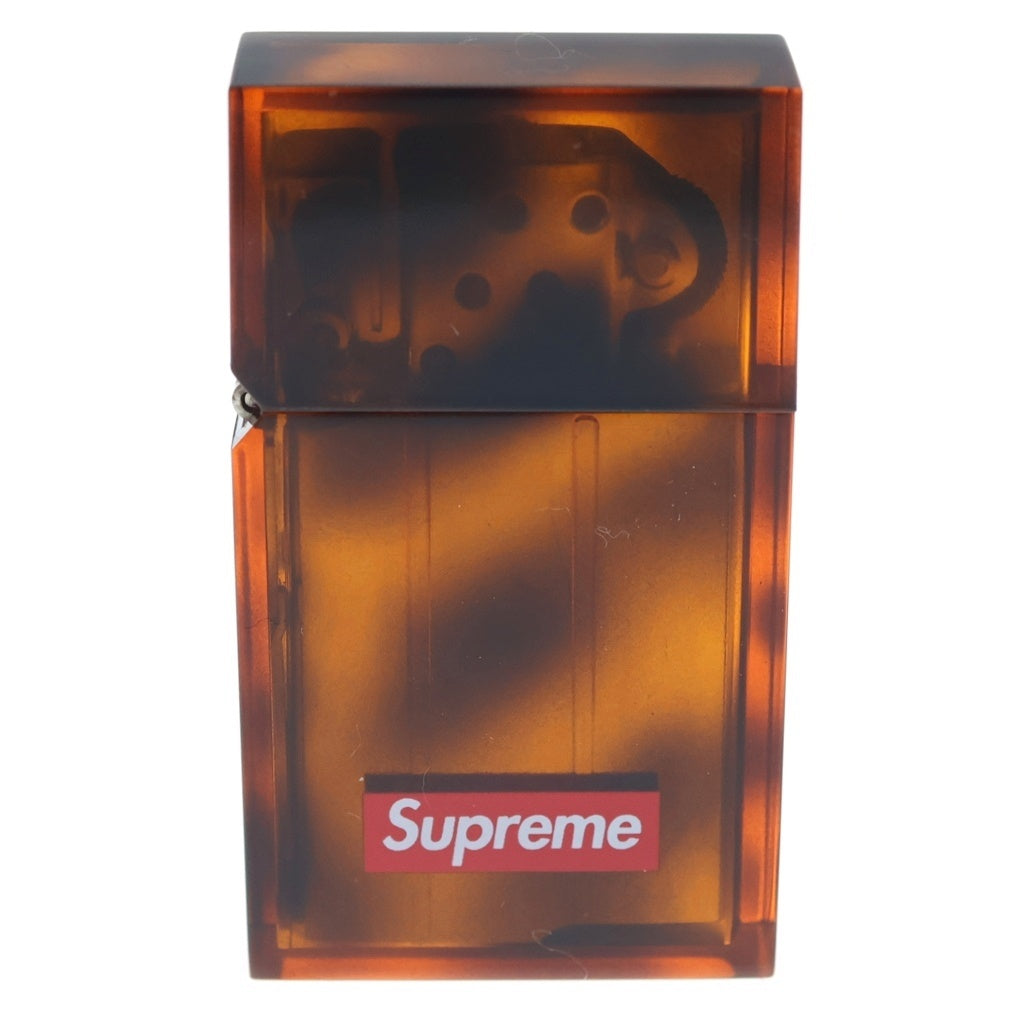 SUPREME(シュプリーム) 19AW ×Tsubota Pearl Hard Edge Lighter 坪田パール ハード エッジ ライター ブラウン