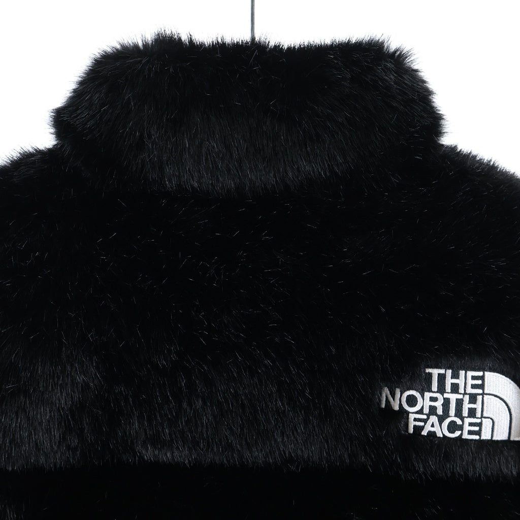 SUPREME(シュプリーム) 20AW ×THE NORTH FACE Faux Fur Nuptse Jacket ザノースフェイス ヌプシ ダウンジャケット ブラック NF0A55VT