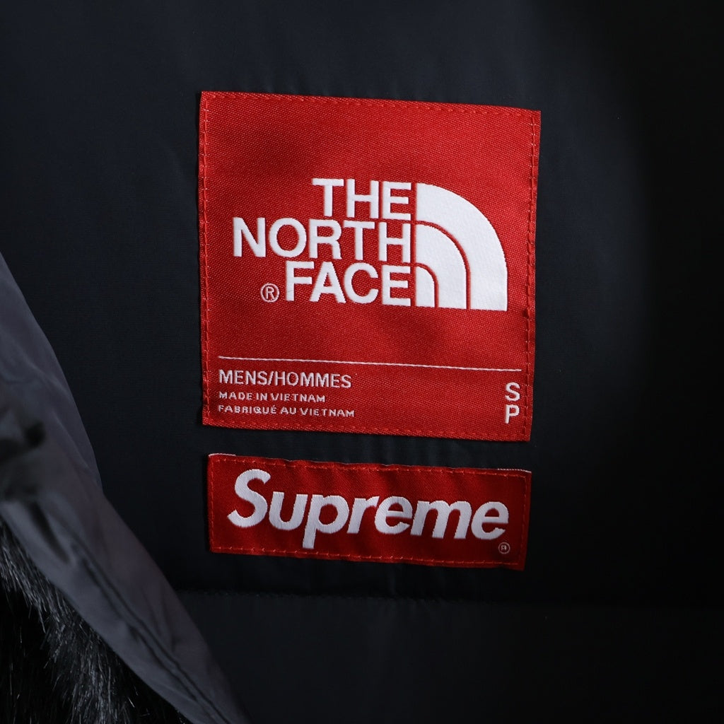 SUPREME(シュプリーム) 20AW ×THE NORTH FACE Faux Fur Nuptse Jacket ザノースフェイス ヌプシ ダウンジャケット ブラック NF0A55VT