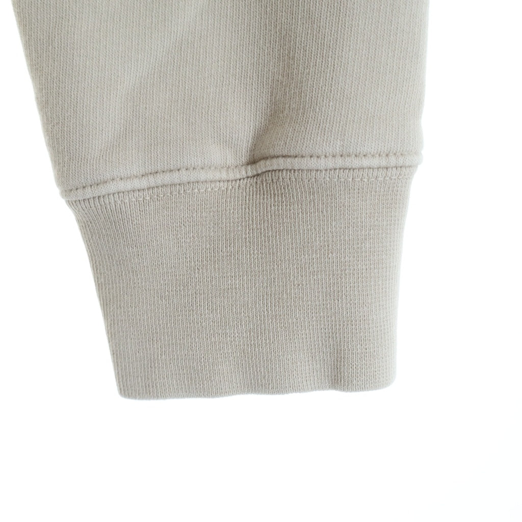 Rick Owens DRKSHDW(リックオウエンス ダークシャドウ) 15SS コットン ドローストリング ジップアップフーディー パーカー ベージュ DU15S9277-F