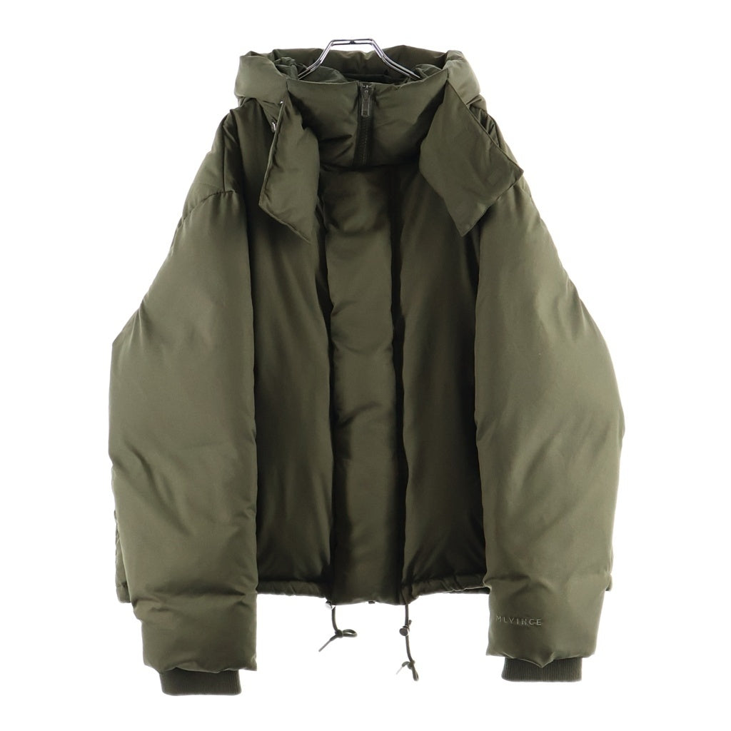 MLVINCE(メルヴィンス) LIMONTA DOWN JACKET リモンタ ジップアップ フーデッドダウンジャケット カーキ D6151