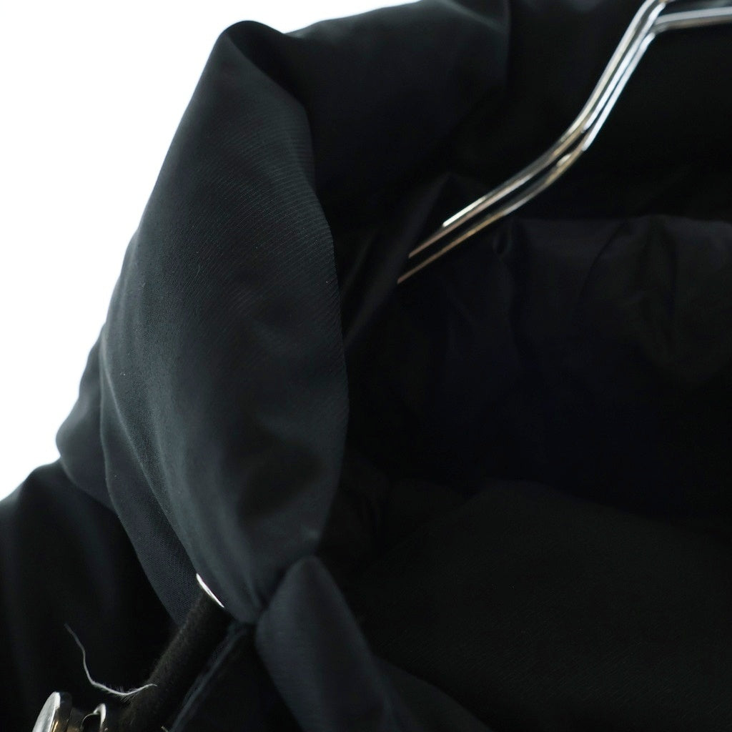 MLVINCE(メルヴィンス) LIMONTA DOWN JACKET リモンタ ジップアップ フーデッドダウンジャケット ブラック D6151