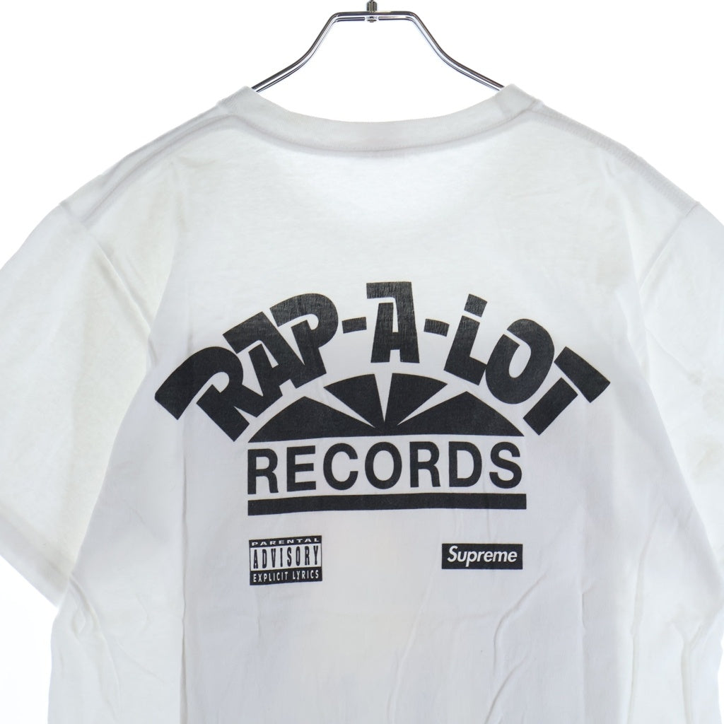 SUPREME(シュプリーム) 17SS Rap-A-Lot Records Geto Boys Tee ラップアロットレコード ゲトーボーイズズTシャツ 両面プリント半袖カットソー ホワイト