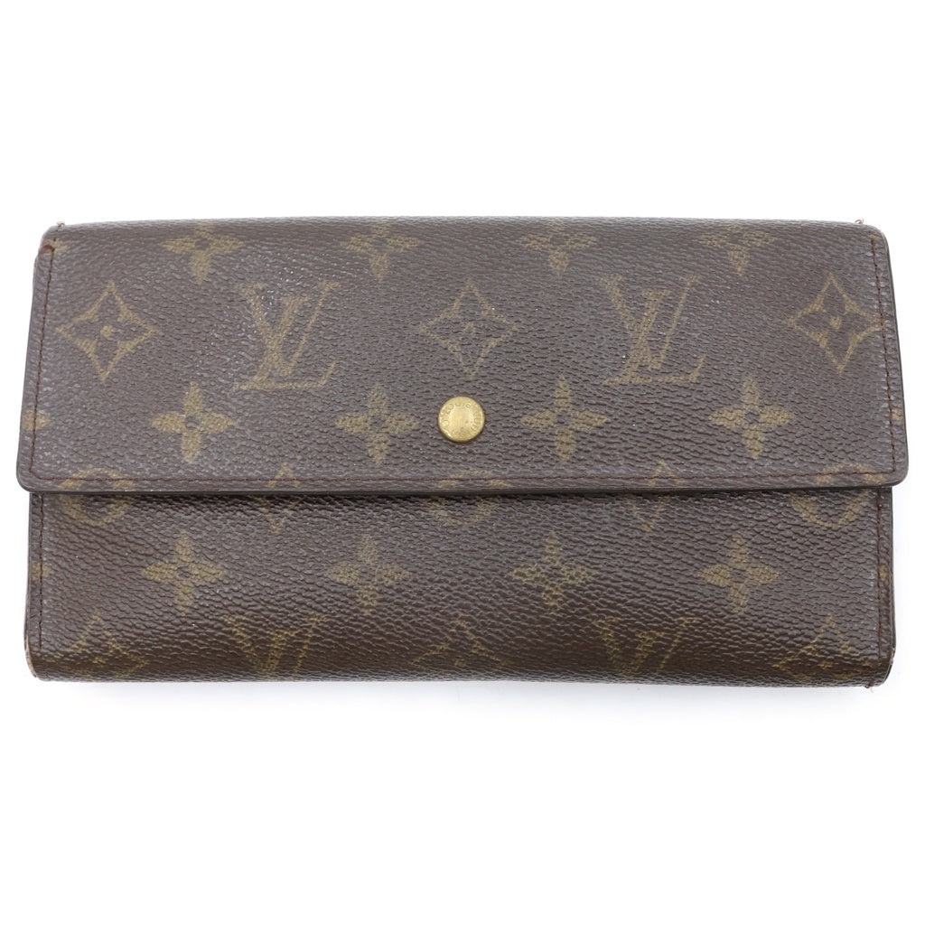 LOUIS VUITTON(ルイヴィトン) モノグラム ポルトトレゾール インターナショナル ロングウォレット 長財布 ブラウン M61215 TH0021