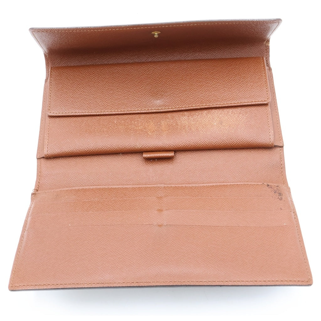 LOUIS VUITTON(ルイヴィトン) モノグラム ポルトトレゾール インターナショナル ロングウォレット 長財布 ブラウン M61215 TH0021