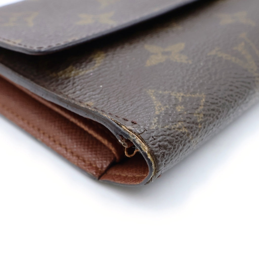 LOUIS VUITTON(ルイヴィトン) モノグラム ポルトトレゾール インターナショナル ロングウォレット 長財布 ブラウン M61215 TH0021