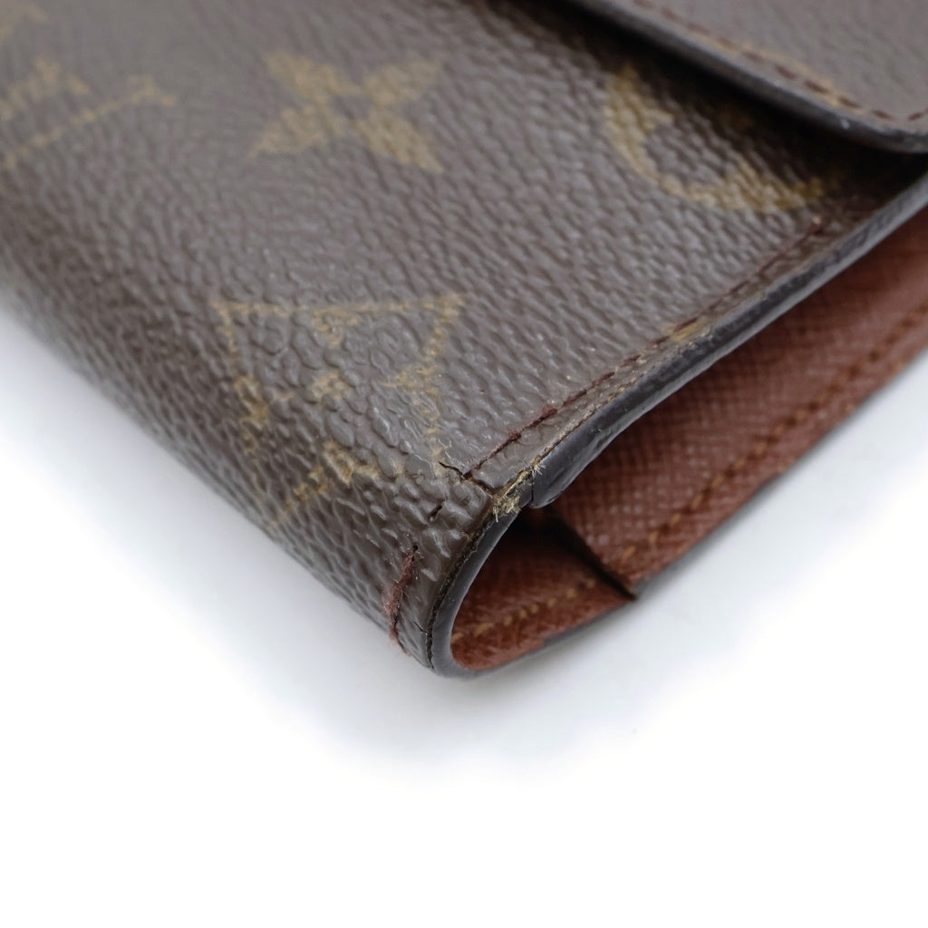 LOUIS VUITTON(ルイヴィトン) モノグラム ポルトトレゾール インターナショナル ロングウォレット 長財布 ブラウン M61215 TH0021