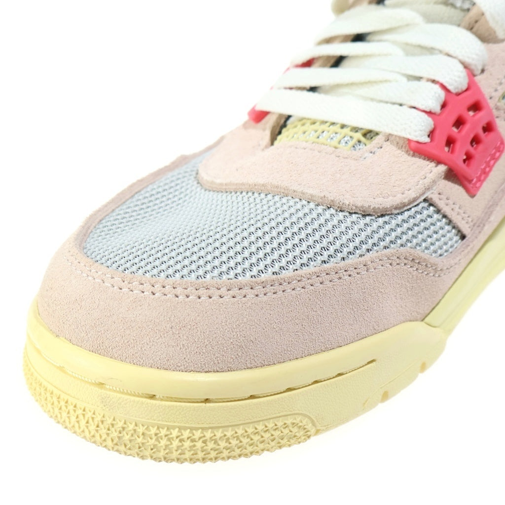NIKE(ナイキ) ×UNION AIR JORDAN 4 GUAVA ICE ユニオン エアジョーダン4 グァバアイス ハイカットスニーカー マルチカラー US10.5/28.5cm DC9533-800