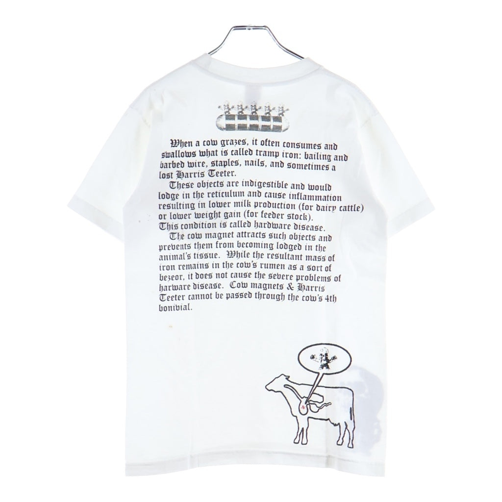 CHROME HEARTS(クロムハーツ) OLD FOTI S/S TEE オールド フォティバックプリント クルーネック半袖Tシャツ カットソー ホワイト