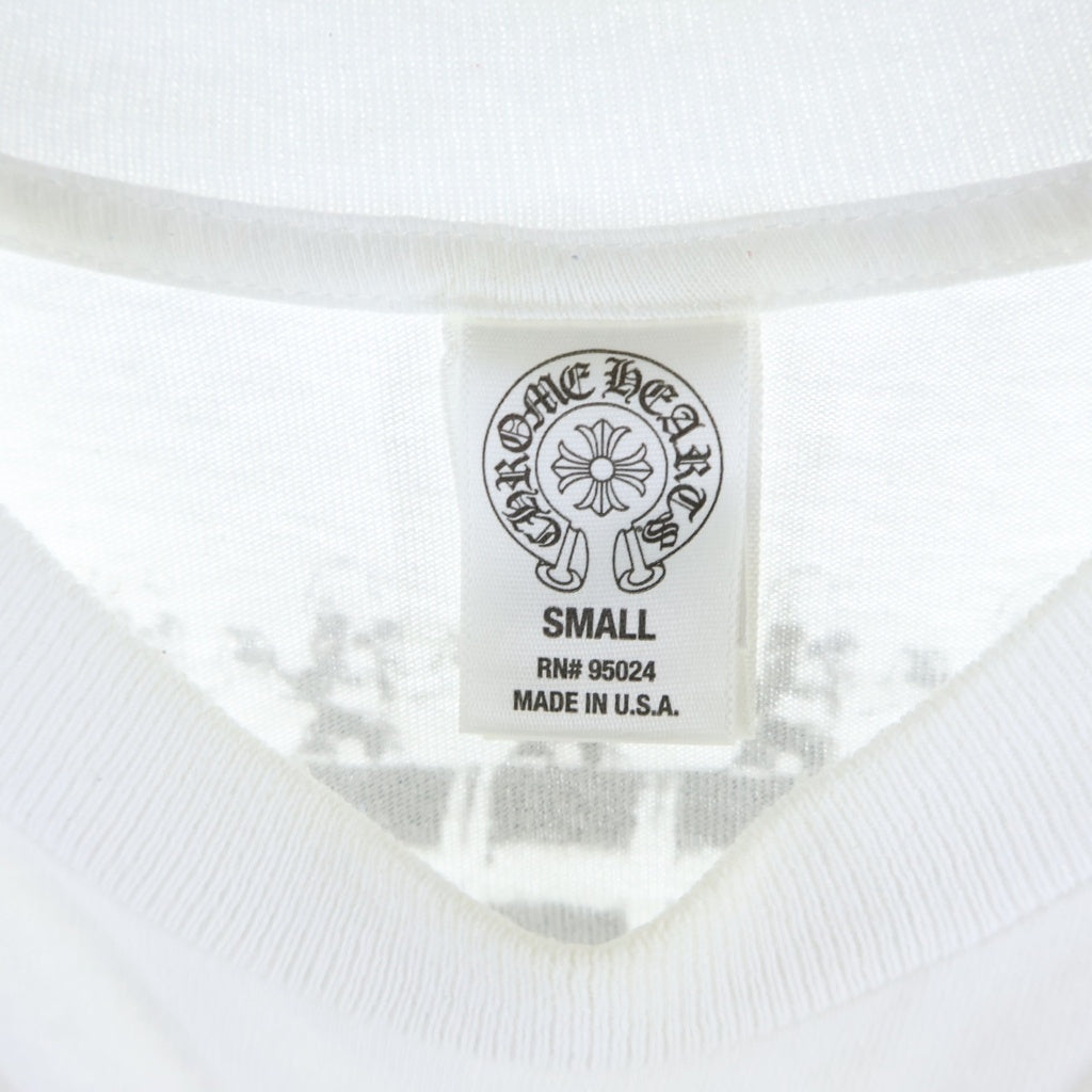 CHROME HEARTS(クロムハーツ) OLD FOTI S/S TEE オールド フォティバックプリント クルーネック半袖Tシャツ カットソー ホワイト