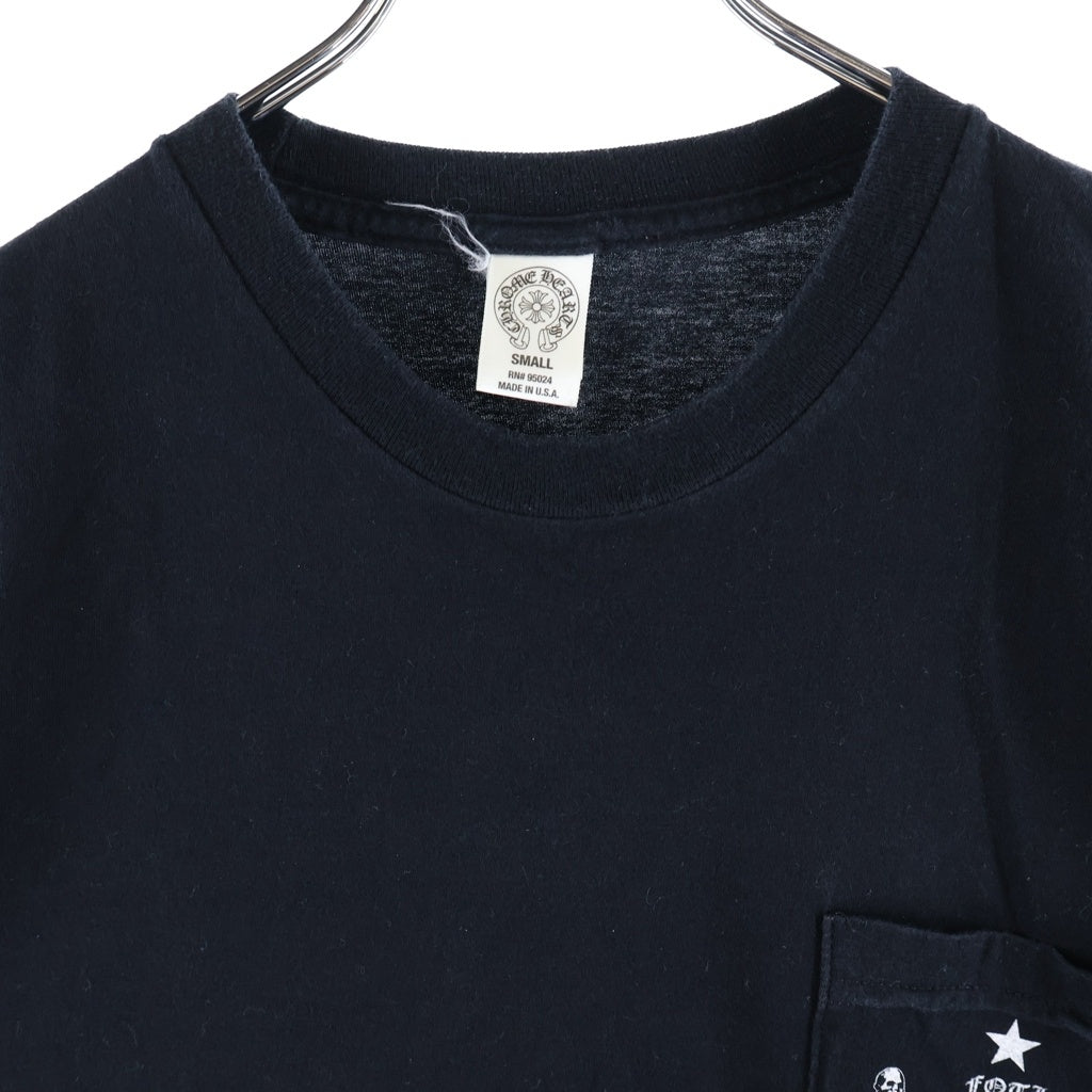 CHROME HEARTS(クロムハーツ) OLD JOE FOTI EXHIBITION S/S TEE オールド フォティバックプリント クルーネック半袖Tシャツ カットソー ブラック