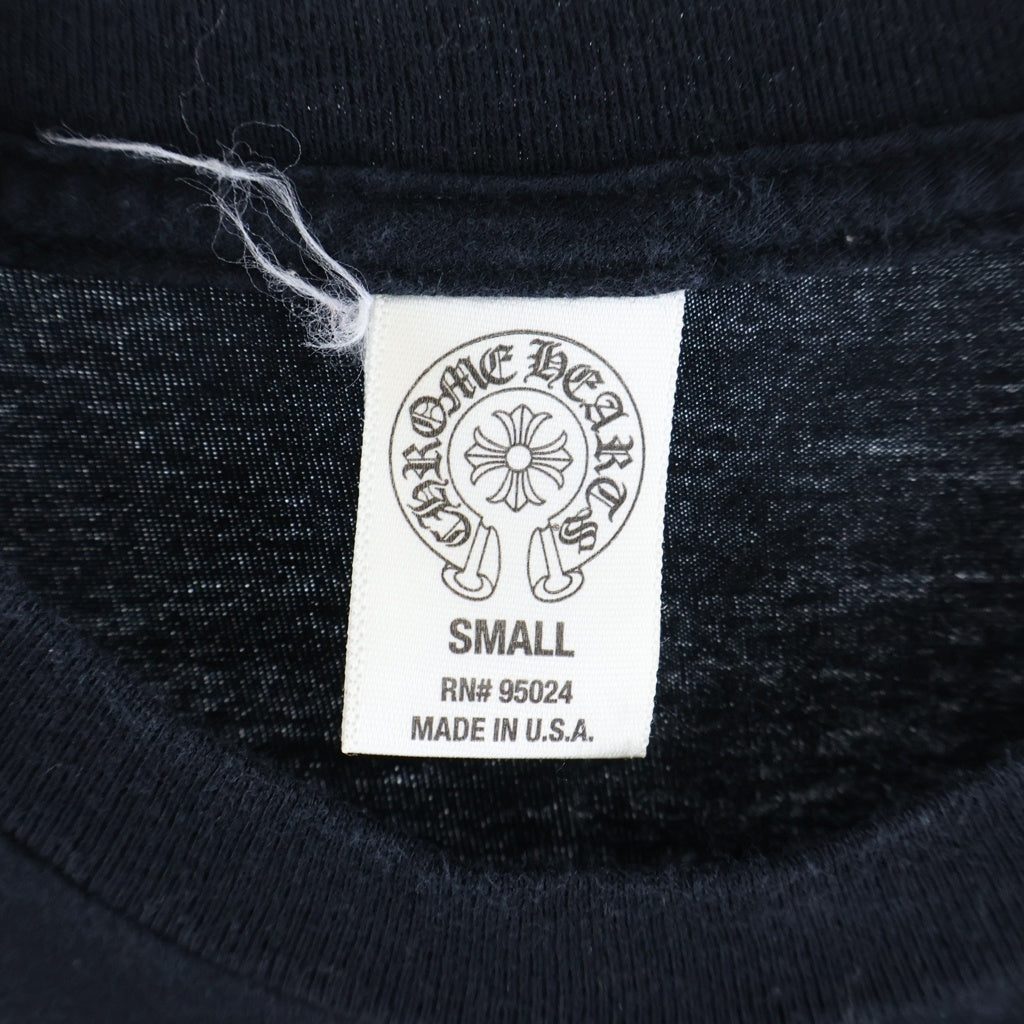 CHROME HEARTS(クロムハーツ) OLD JOE FOTI EXHIBITION S/S TEE オールド フォティバックプリント クルーネック半袖Tシャツ カットソー ブラック