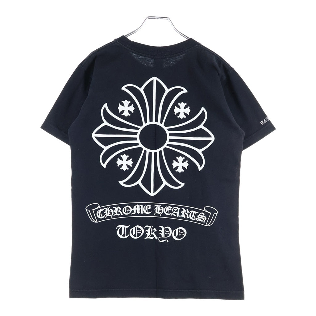 CHROME HEARTS(クロムハーツ) OLD CH PLS TOKYO S/S TEE オールド 東京限定 CHプラスプリント クルーネック半袖Tシャツ カットソー ブラック