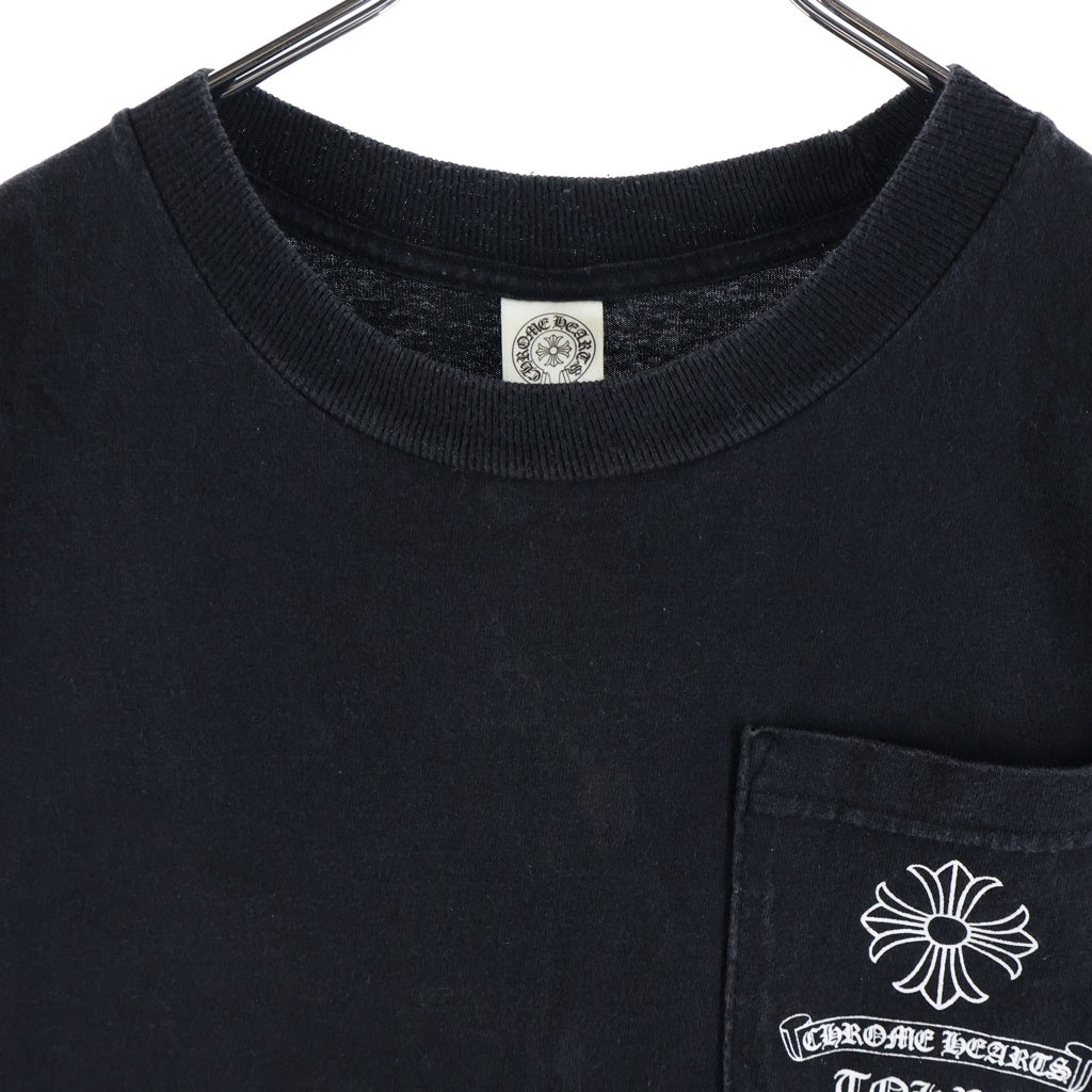 CHROME HEARTS(クロムハーツ) OLD CH PLS TOKYO S/S TEE オールド 東京限定 CHプラスプリント クルーネック半袖Tシャツ カットソー ブラック