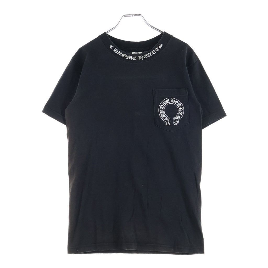 CHROME HEARTS(クロムハーツ) OLD FLORAL CROSS S/S TEE オールド フローラルクロスプリント クルーネック半袖Tシャツ カットソー ブラック