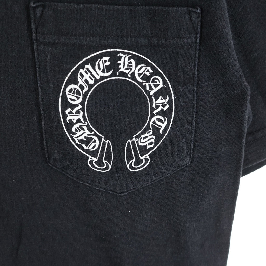 CHROME HEARTS(クロムハーツ) OLD FLORAL CROSS S/S TEE オールド フローラルクロスプリント クルーネック半袖Tシャツ カットソー ブラック