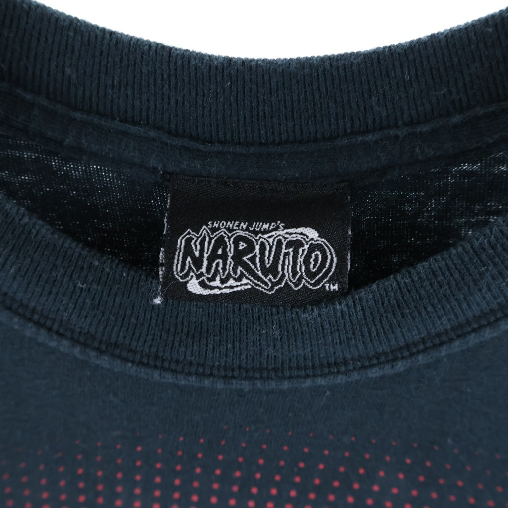 VINTAGE(ヴィンテージ) 00S VINTAGE NARUTO SHIPPUDEN TEE ヴィンテージ ナルト疾風伝 砂の三姉妹 クルーネック半袖Tシャツ カットソー ブラック