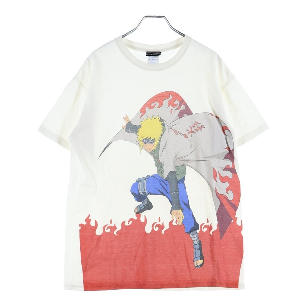 VINTAGE(ヴィンテージ) 00S VINTAGE NARUTO SHIPPUDEN TEE ヴィンテージ ナルト疾風伝 波風ミナト クルーネック半袖Tシャツ カットソー ホワイト
