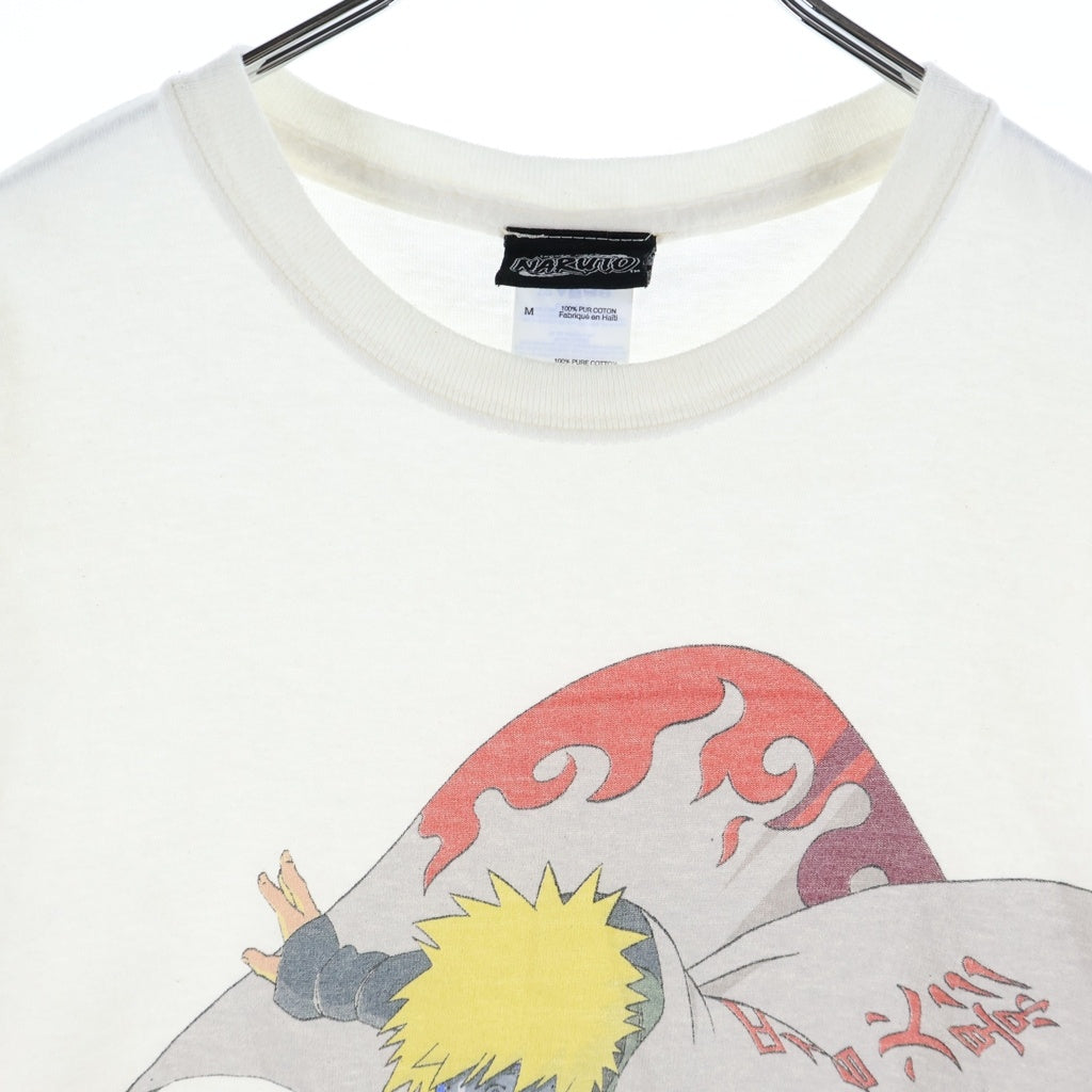 VINTAGE(ヴィンテージ) 00S VINTAGE NARUTO SHIPPUDEN TEE ヴィンテージ ナルト疾風伝 波風ミナト クルーネック半袖Tシャツ カットソー ホワイト
