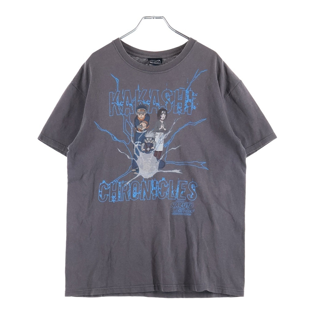 VINTAGE(ヴィンテージ) 00S VINTAGE NARUTO SHIPPUDEN TEE ヴィンテージ ナルト疾風伝 カカシクロニクル クルーネック半袖Tシャツ カットソー グレー