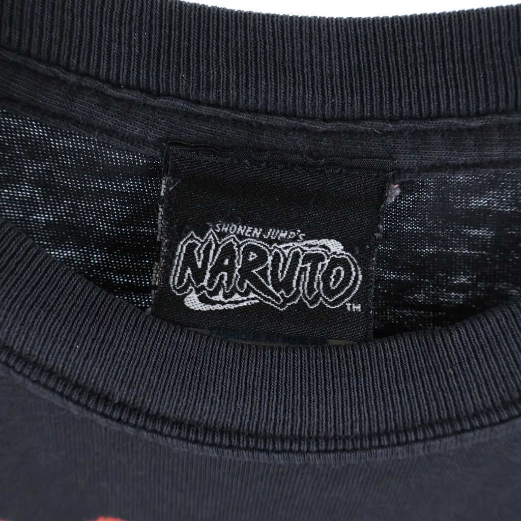 VINTAGE(ヴィンテージ) 00S VINTAGE NARUTO TEE ヴィンテージ ナルト 中忍試験編 クルーネック半袖Tシャツ カットソー ブラック