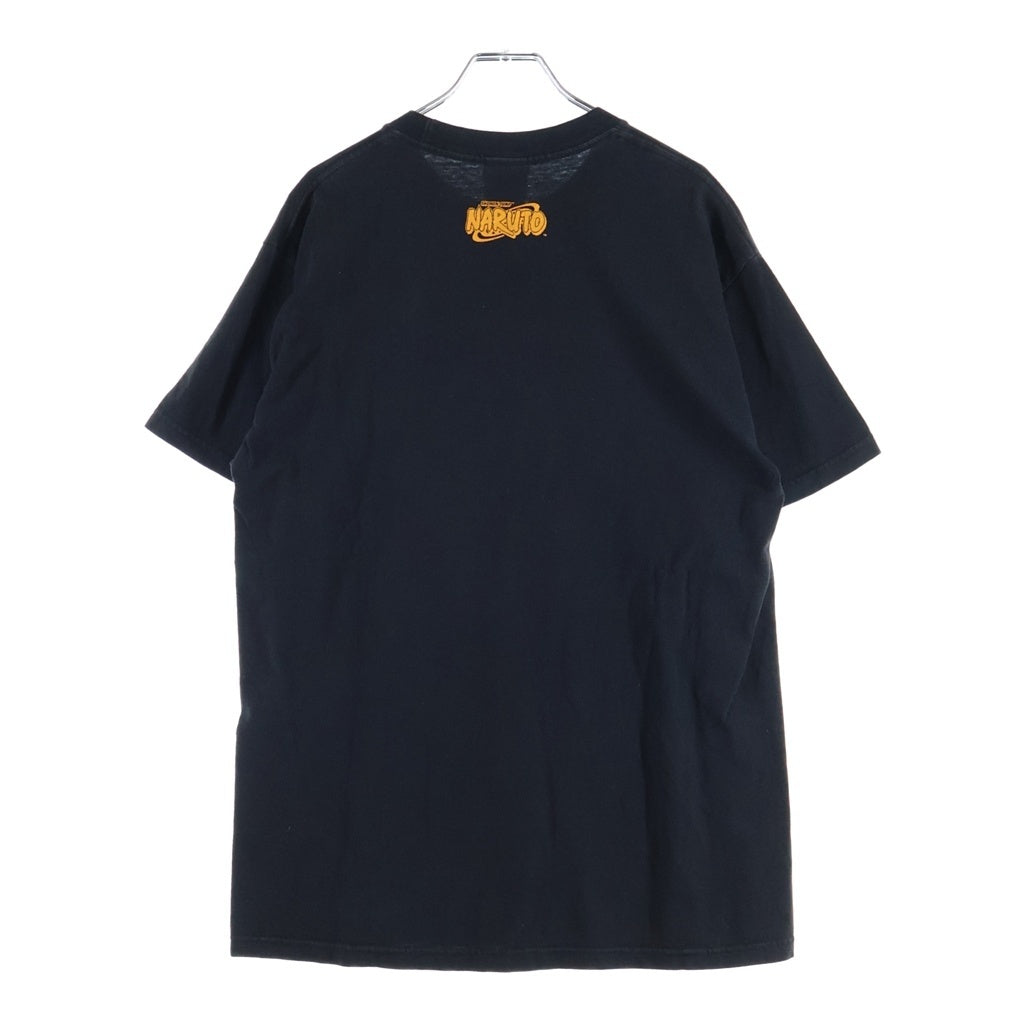 VINTAGE(ヴィンテージ) 00S VINTAGE NARUTO TEE ヴィンテージ ナルト うずまきナルト&うちはサスケ クルーネック半袖Tシャツ カットソー ブラック