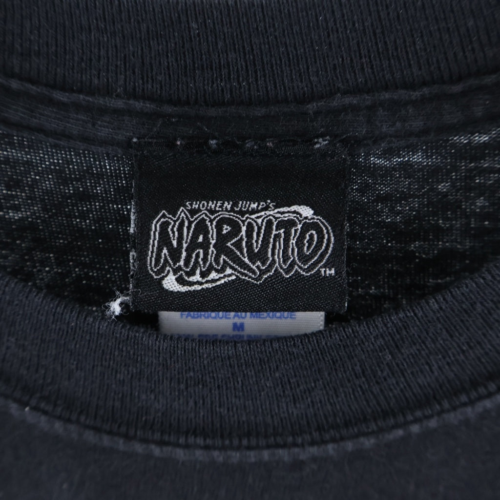 VINTAGE(ヴィンテージ) 00S VINTAGE NARUTO TEE ヴィンテージ ナルト うずまきナルト&うちはサスケ クルーネック半袖Tシャツ カットソー ブラック