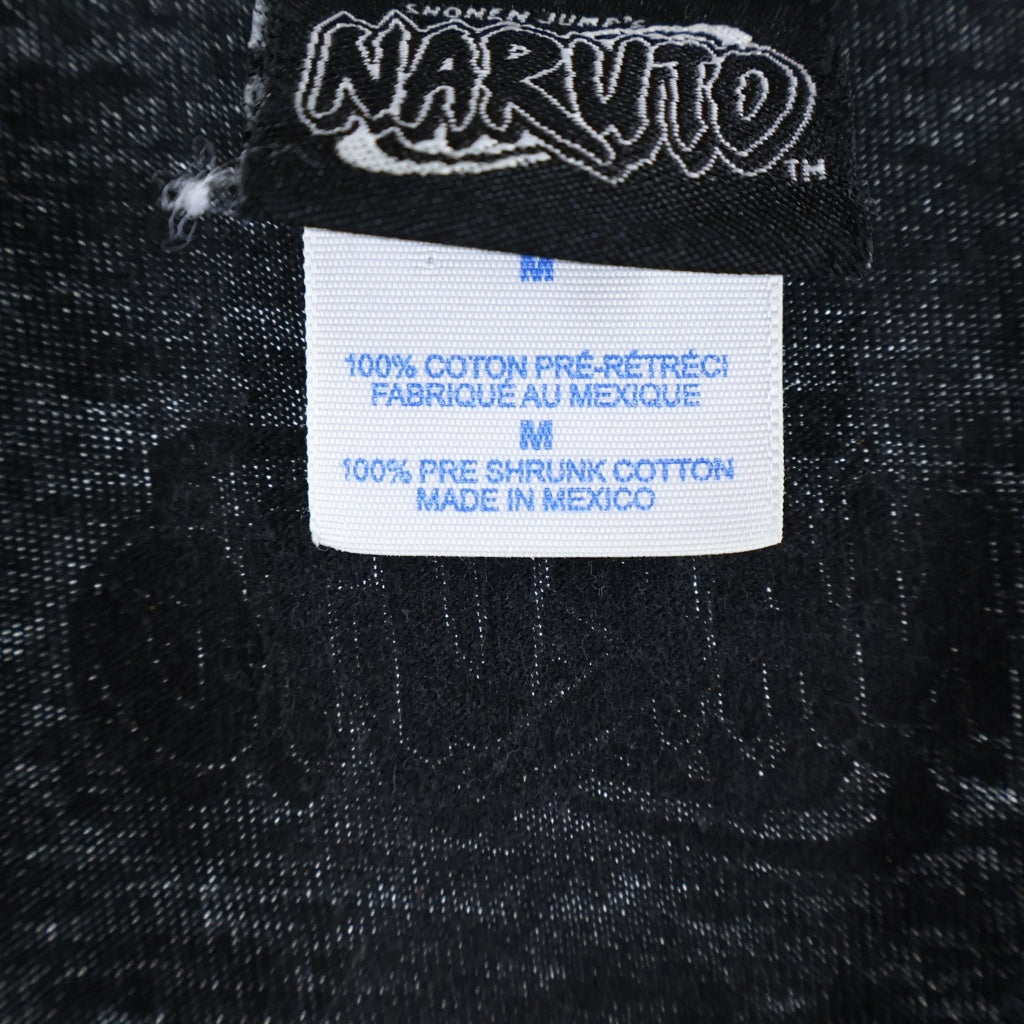 VINTAGE(ヴィンテージ) 00S VINTAGE NARUTO TEE ヴィンテージ ナルト うずまきナルト&うちはサスケ クルーネック半袖Tシャツ カットソー ブラック