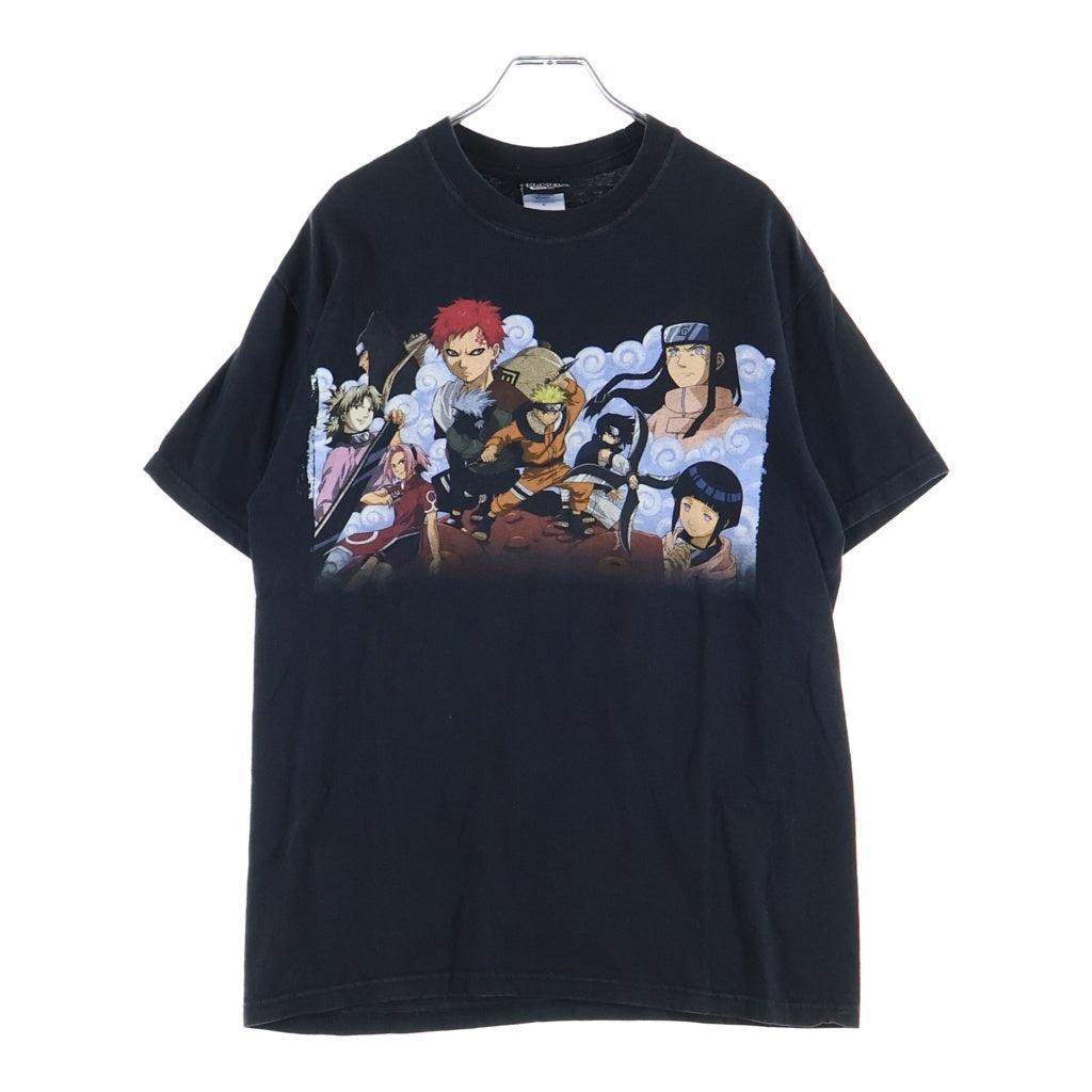 VINTAGE(ヴィンテージ) 00S VINTAGE NARUTO TEE ヴィンテージ ナルト 中忍試験編 クルーネック半袖Tシャツ カットソー ブラック