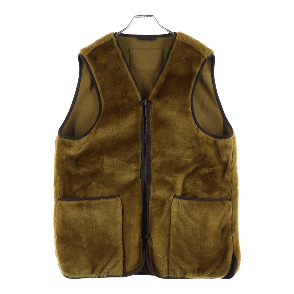 Barbour(バブアー) SL FUR LINER VEST スリムフィット ファーライナーベスト カーキ 2002103