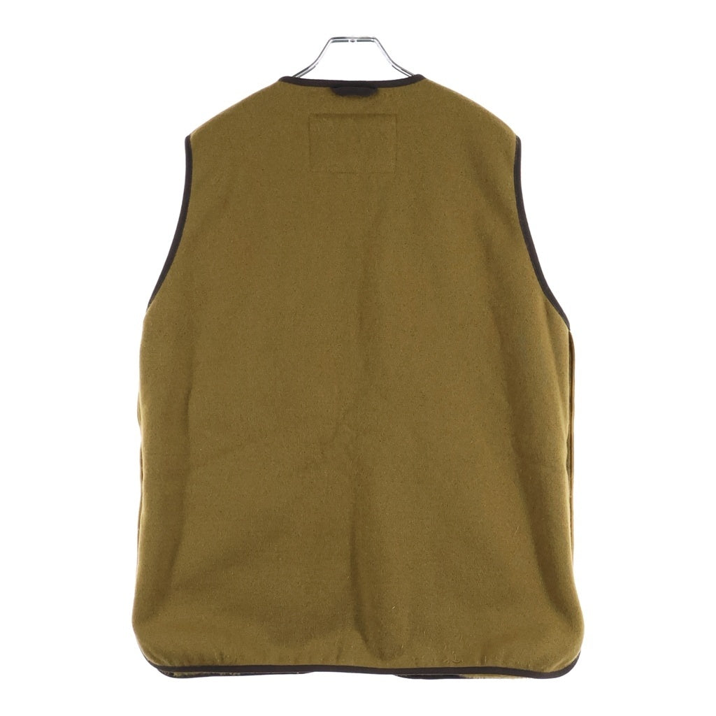 Barbour(バブアー) SL FUR LINER VEST スリムフィット ファーライナーベスト カーキ 2002103