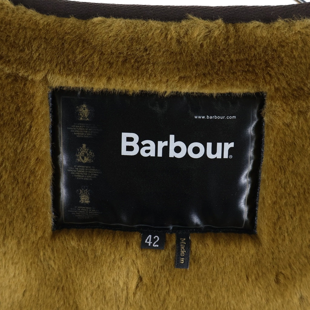 Barbour(バブアー) SL FUR LINER VEST スリムフィット ファーライナーベスト カーキ 2002103