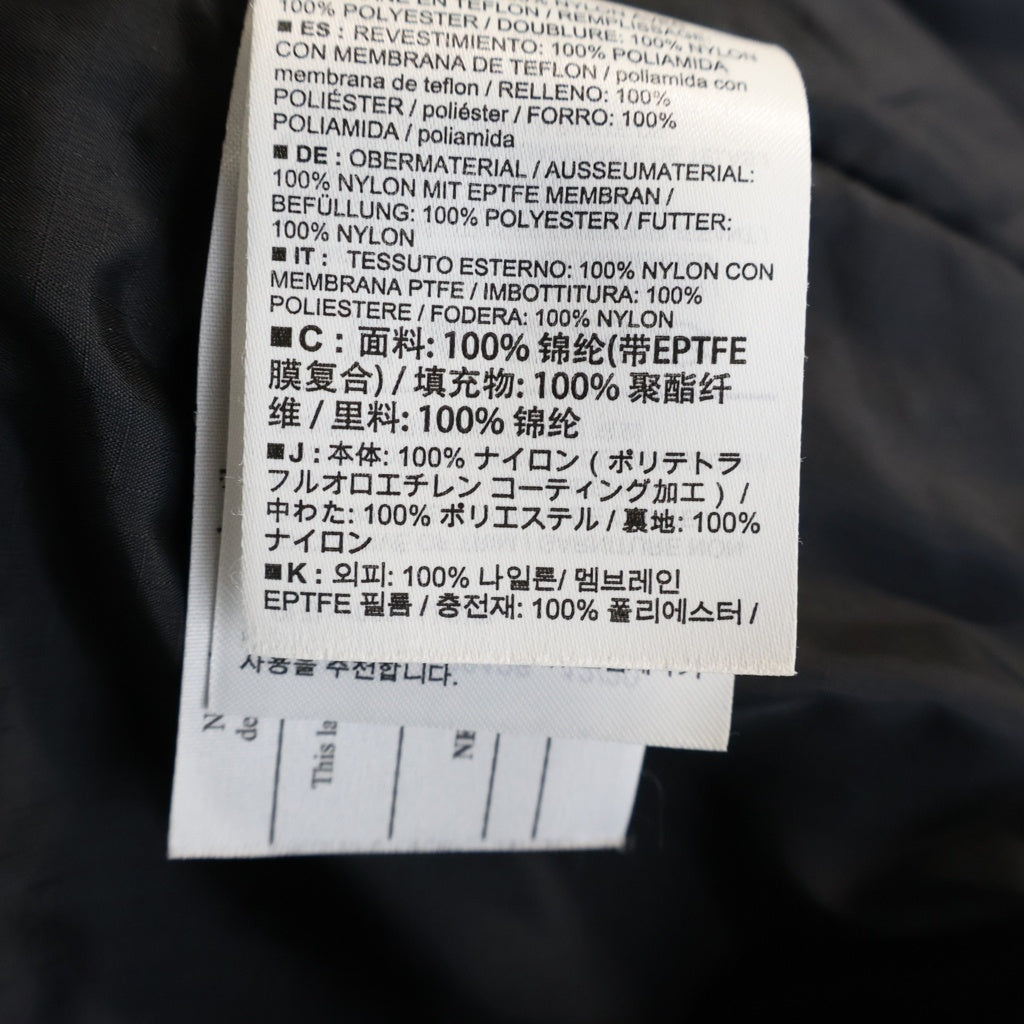 ARC'TERYX(アークテリクス) COLD WX HOODY LT GEN2 リーフ コールドワックス 中綿 フーデッドナイロンジャケット ブラック 23689