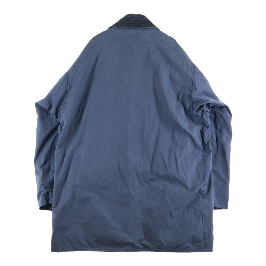 Barbour(バブアー) 90S VINTAGE BORDER JACKET 3ワラントタグ ボーダー チェックライナー オイルドジャケット ネイビー A205