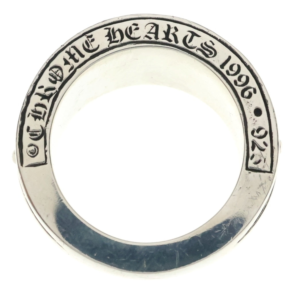 CHROME HEARTS(クロムハーツ) NARROW V X ナローVバンド CH Xリング シルバー