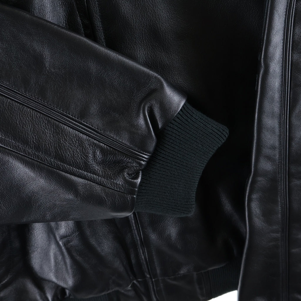 SUPREME(シュプリーム) 26SS ×NIKE Jordan Hooded Leather Jacket ナイキ ジョーダン フーデッドレザージャケット ブラック IR6449-010