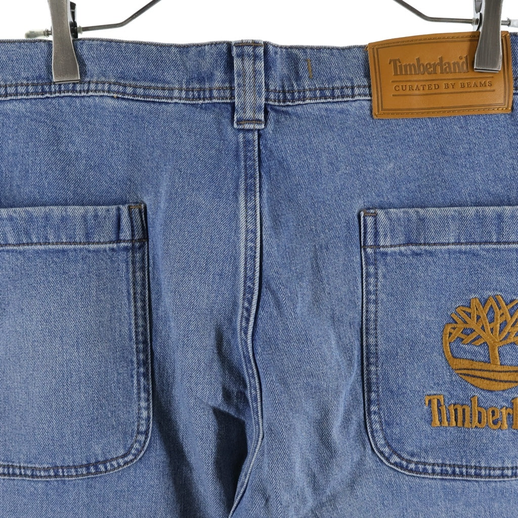 Timberland(ティンバーランド) 26SS BEAMS別注 LIGHT SHADE 3WAY バギーデニムパンツ ライトインディゴ TBC0YHBY