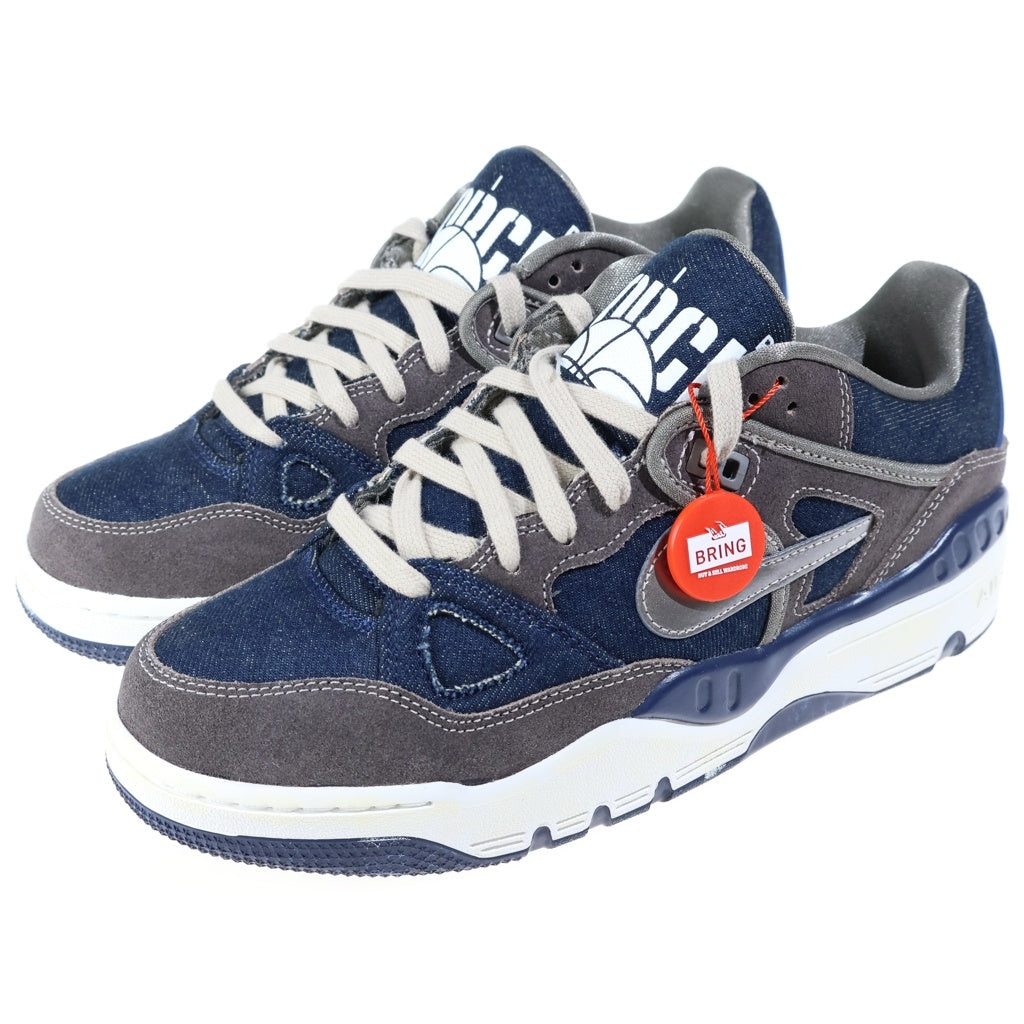 NIKE(ナイキ) ×NIGO ×Levi's AIR FORCE 3 LOW SP ENIGMA STONE ニゴー リーバイス エアフォース3 エニグマストーン ローカットスニーカー ブルー/ブラウン US9.5/27.5cm HQ0262-004
