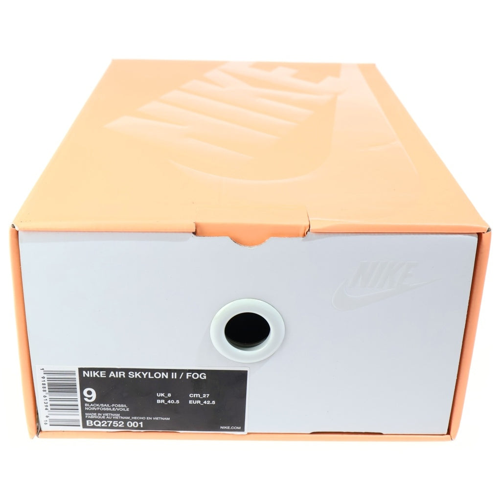 NIKE(ナイキ) ×FEAR OF GOD AIR SKYLON 2 フィアオブゴッド エアスカイロン ローカットスニーカー ブラック US9.5/27.5cm BQ2752-001
