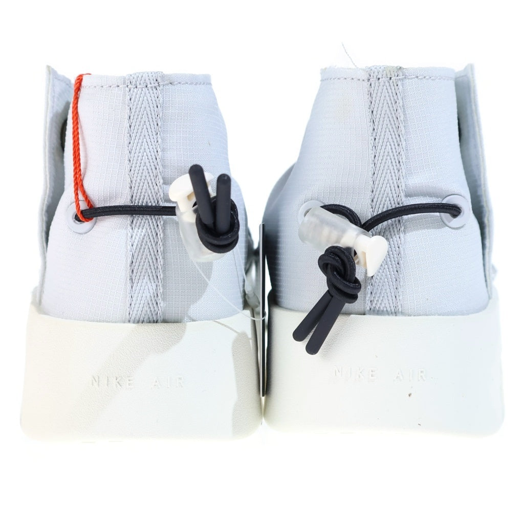 NIKE(ナイキ) ×FEAR OF GOD AIR MOCCASIN PURE PLATINUM フィアオブゴッド エアモックピュア プラチナム ローカットスニーカー ホワイト US9/27cm AT8086-001