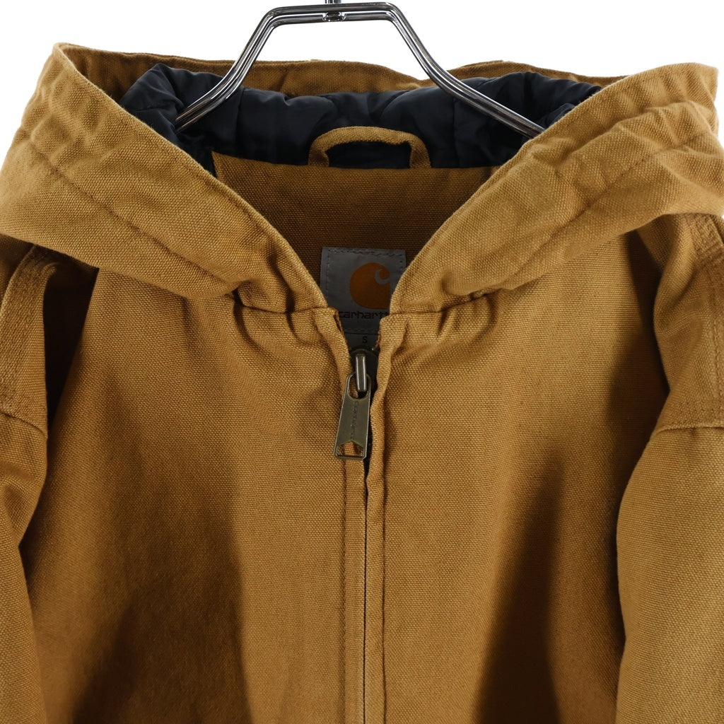 CARHARTT(カーハート) WASHED DUCK INSULATED ACTIVE JACKET ウォッシュ加工 ダック地 中綿アクティブジャケット ブラウン 104050-BRN